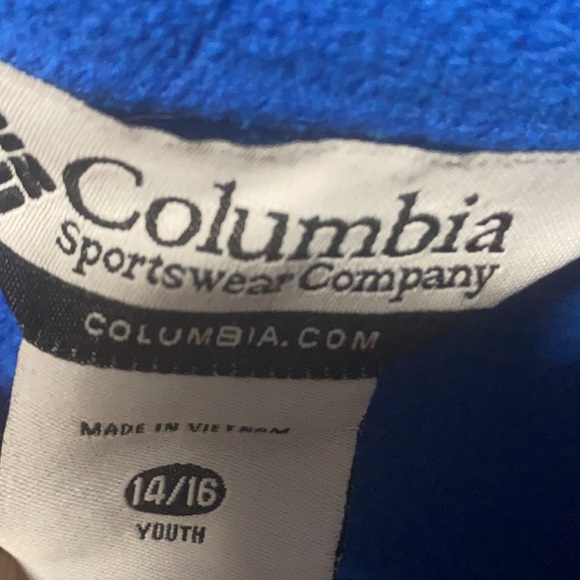 Columbia Youth Large fleece full zip jacket - Picture 2 of 6